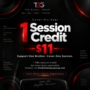 Cover His Seat – 1 Session Credit